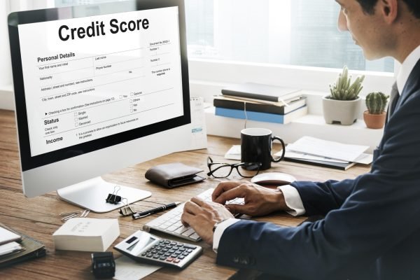 Credit Score Financial Banking Economy Concept Credit Score Financial Banking Economy Concept